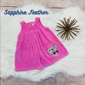 CUDDLE BEAR COLLECTION Velour Dress